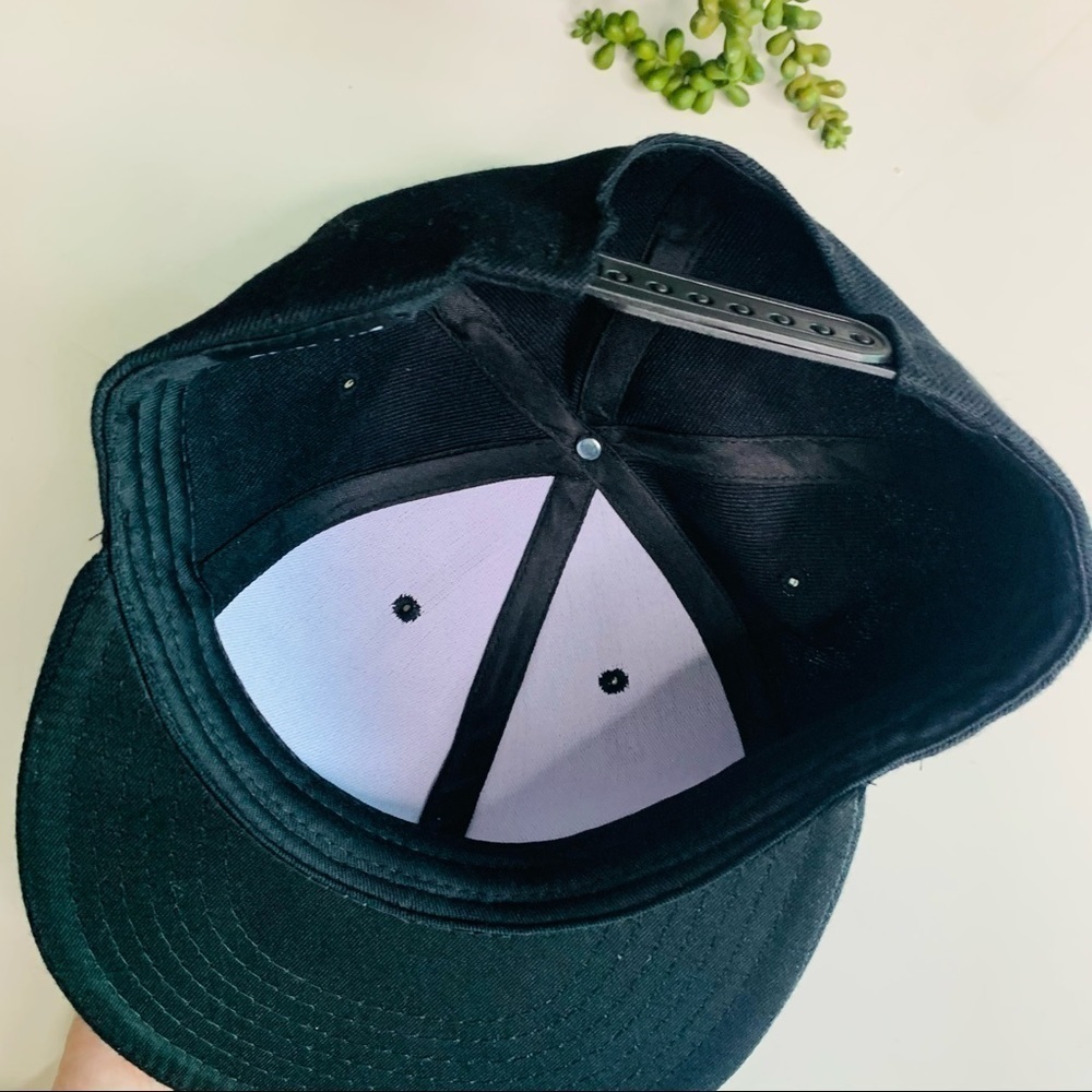 ChoKolids basics Classic Solid Black trucker hat … - image 7